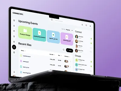 calendar schedule on a computer screen